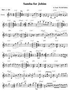Finale 2009 - [samba for jobim.mus]
